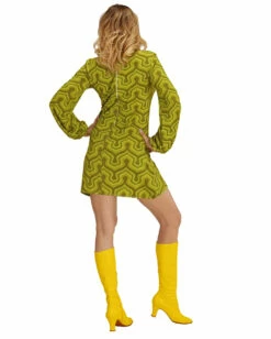 Hippes 70er Kleid Wallpaper -KostümKönig Verkäufe 70er jahre groovy kleid wallpaper hippie faschingskostuem 70s hippie dress 29432 4