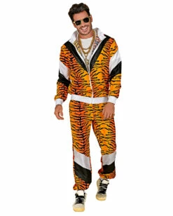 80's Golden Tiger Trainingsanzug -KostümKönig Verkäufe 80er jahre golden tiger jogginganzug 80s golden tiger tracksuit 80er jahre kostuem 54518 02