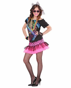 80ies Material Girl Damen Kostüm -KostümKönig Verkäufe 80er jahre material girl kostuem 80ies rockstar fancy dress costume bad taste mottoparty kostuem 36615 03