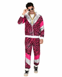 80's Pink Tiger Trainingsanzug -KostümKönig Verkäufe 80er jahre pink tiger jogginganzug 80s pink tiger tracksuit 80er jahre kostuem 54515 02