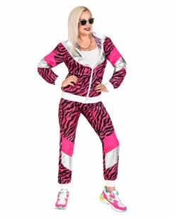 80's Pink Tiger Trainingsanzug -KostümKönig Verkäufe 80er jahre pink tiger jogginganzug 80s pink tiger tracksuit 80er jahre kostuem 54515 04