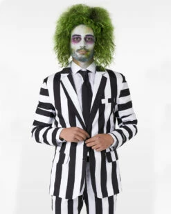 Beetlejuice Anzug - Suitmeister -KostümKönig Verkäufe beetlejuice anzug suitmeister opposuits anzug beetlejuice kostuem anzug beetlejuice verkleidung gestreifter anzug 54381 4