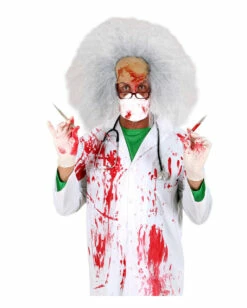 Blutiger Doktorkittel Als Karnevalskostüm 5 Blutiger Doktorkittel Als Karnevalskostüm -KostümKönig Verkäufe bloody doc halloween kostuem kittel bloody doctor costuem halloween kostuem 38127 03
