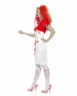 Sexy Zombie Krankenschwestern -KostümKönig Verkäufe blutige horror krankenschwester sexy zombie nurse verkleidung halloween zombie walk kostuem 20971 2