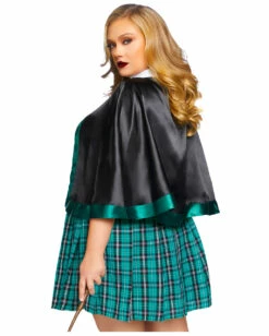 Böse Zauberschülerin Kostüm -KostümKönig Verkäufe bose zauberschuelerin kostuem plus size witch costume 38937 2