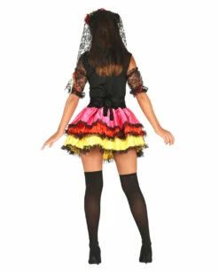 Dia De Los Muertos Damen Kostüm -KostümKönig Verkäufe day of the dead catrina kostuem sugar skull verkleidung tag der toten kostuemkleid halloween kleid 28670 2