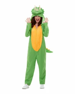 Dino Onesie Kostüm Für Erwachsene -KostümKönig Verkäufe dinosaurier kostuem jumpsuit dino faschings kostuem dinosaur costume 37289 2