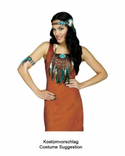 Braunes Fransenkleid Mix U. Match -KostümKönig Verkäufe fransen kleid braun karnevalkleid faschingskleid finge woman dress brown 25792 3