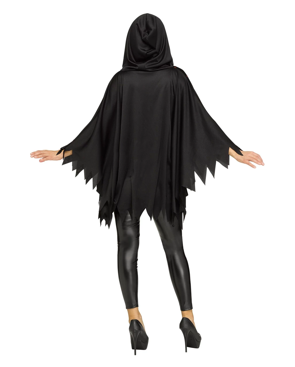 Glitzer Poncho Ghost Face 2 Glitzer Poncho Ghost Face – Bild 2