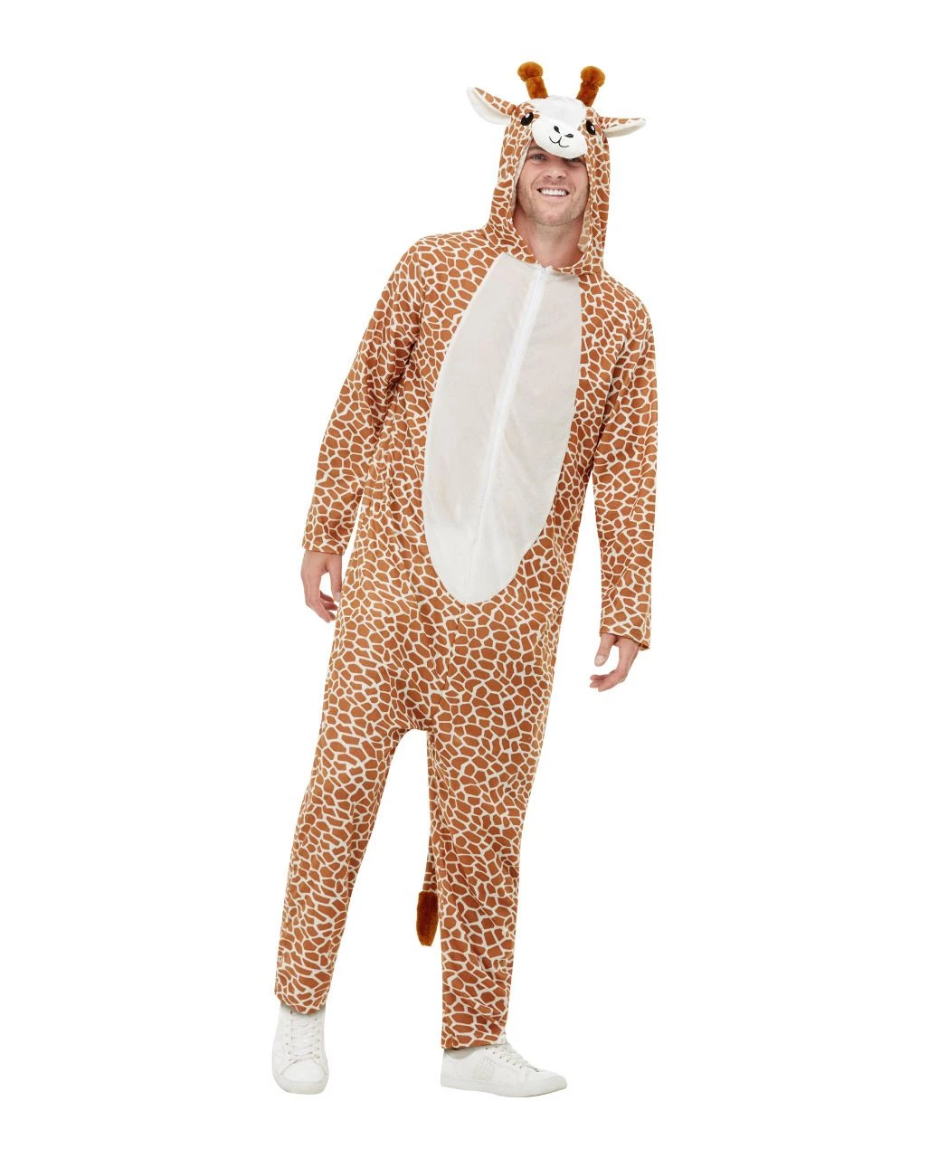 Flauschiger Giraffen Onesie Für Erwachsene 1 Flauschiger Giraffen Onesie Für Erwachsene