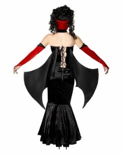Gothic Vampiress Damen Kostüm -KostümKönig Verkäufe gothic vampiress kostuem halloween verkleidung blutsauger vampirgraefin kostuem 21003 2