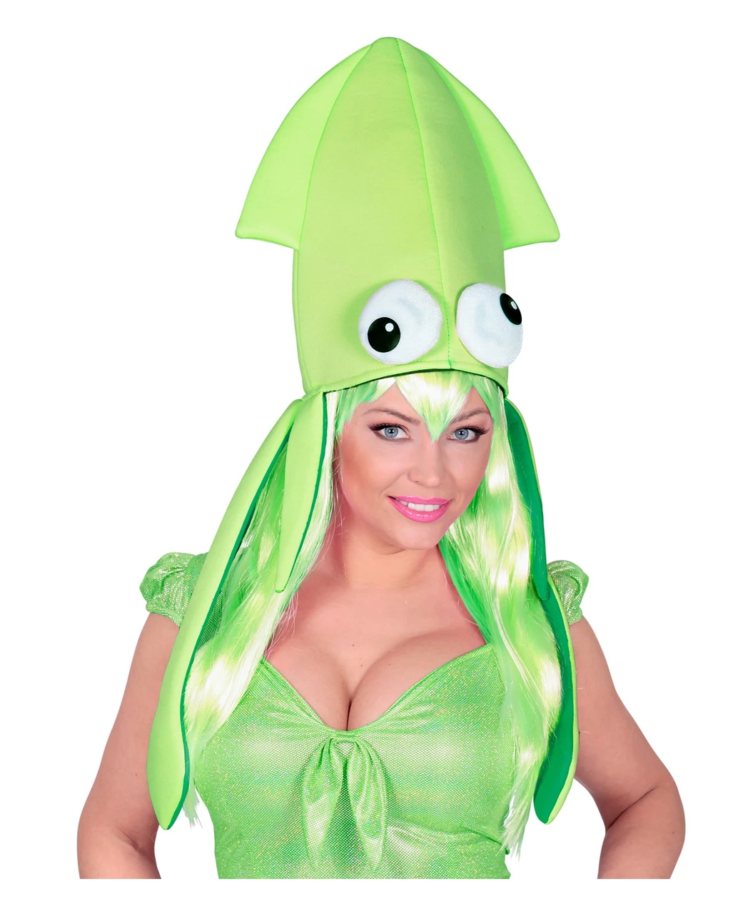 Tintenfisch Mütze Grün 2 Tintenfisch Mütze Grün – Bild 2