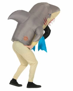 Hai-Attacke Aufblaskostüm -KostümKönig Verkäufe hai alarm aufblaskostuem hai attacke aufblaskostuem hai attack blow up costume 39700 02