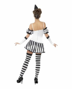 Harlekin Damen Verkleidung -KostümKönig Verkäufe harlekin diva kostuem sexy clownsverkleidung fuer halloween und karneval 23871 2