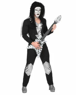 Heavy Metal Rock Star Kostüm -KostümKönig Verkäufe heavy metal rocker kostuem heavy metal rocker mens costume 70er jahre kostuem kiss kostuem 36604 04