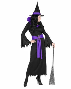 Lavara Hexen Kostüm -KostümKönig Verkäufe lavara hexenkostuem mit guertel und hexenhut lavara witch costume with belt and witch hat 37379 03