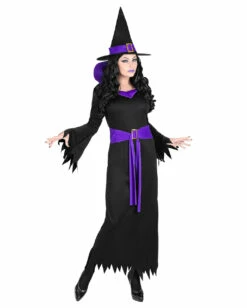 Lavara Hexen Kostüm -KostümKönig Verkäufe lavara hexenkostuem mit guertel und hexenhut lavara witch costume with belt and witch hat 37379 04
