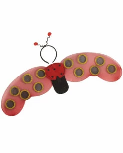 Marienkäfer Flügel & Haarreif Set