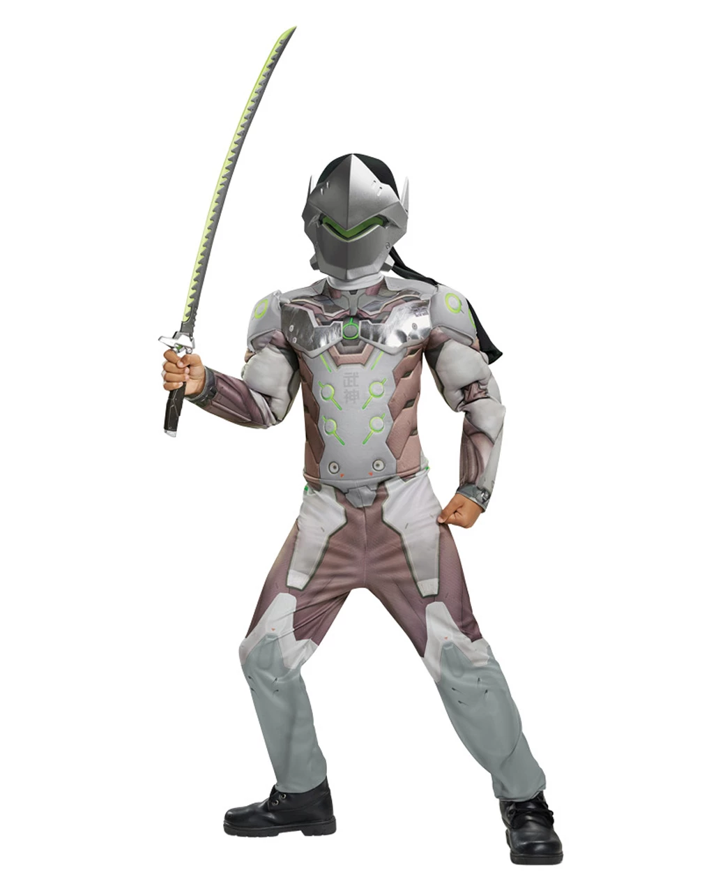 Overwatch Kinderkostüm Genji 1 Overwatch Kinderkostüm Genji