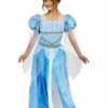 Blaues Prinzessin Kostüm