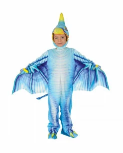 Pterodactylus Flugdino Kleinkinderkostüm Blau 3 Pterodactylus Flugdino Kleinkinderkostüm Blau -KostümKönig Verkäufe pterodactylus flugdino kleinkinderkostuem flying dinosaur childrens costume 52167