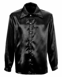 70s Disco Hemd Schwarz 3 70s Disco Hemd Schwarz -KostümKönig Verkäufe schwarzes disco hemd schwarzes satin hemd als kostuemzubehoer 80er jahre hemd 25596 02
