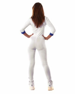 Sexy Space Girl Kostüm -KostümKönig Verkäufe sexy astronautin kostuem weisser raumanzug overall fuer damen 25470 02