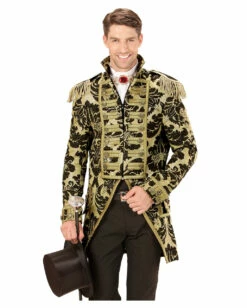 Gold-schwarzer Venezianischer Militärfrack