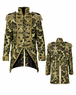 Gold-schwarzer Venezianischer Militärfrack 7 Gold-schwarzer Venezianischer Militärfrack -KostümKönig Verkäufe venezianischer militaerfrack schwarz gold herrenfrack uniformkostuem bild4 27472