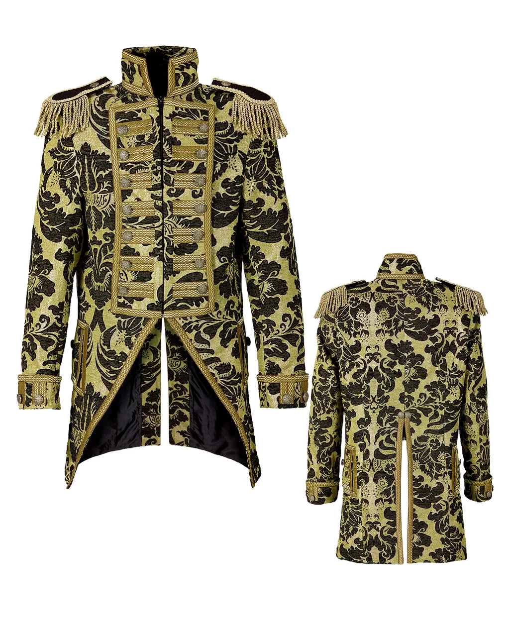 Gold-schwarzer Venezianischer Militärfrack 4 Gold-schwarzer Venezianischer Militärfrack – Bild 4