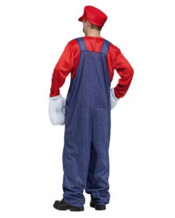 Kostüm Videospiel Klempner 1 -KostümKönig Verkäufe videospiel klempner 1 kostuem italiener kostuem video game guy costume 28346 2