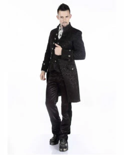 Viktorianischer Gothic Aristokrat Herren Mantel Schwarz -KostümKönig Verkäufe viktorianischer gothic aristokrat herren mantel schwarz victorian gothic aristocrat mens coat black 39107 2