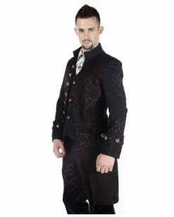 Viktorianischer Gothic Aristokrat Herren Mantel Schwarz -KostümKönig Verkäufe viktorianischer gothic aristokrat herren mantel schwarz victorian gothic aristocrat mens coat black 39107 3
