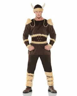 Wikinger Männerkostüm Mit Zubehör