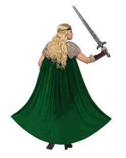 Wikingerin Kostüm Mit Umhang Für Damen -KostümKönig Verkäufe wikingerin damenkostuem mit umhang 38124 03