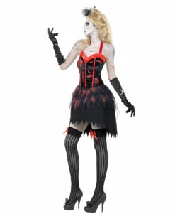 Zombie Burlesque Damen Kostüm 6 Zombie Burlesque Damen Kostüm -KostümKönig Verkäufe zombie burlesque kostuem untote can can taenzerin verkleidung halloween zombie walk costume 21044 3